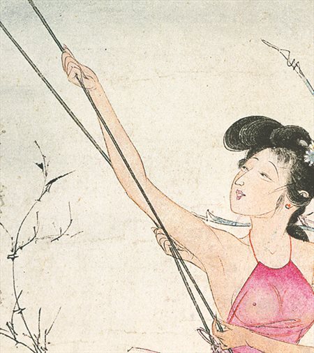 本溪-胡也佛的仕女画和最知名的金瓶梅秘戏图